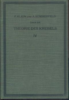 Über die Theorie des Kreisels. Heft 4: Die technischen Anwendungen der Kreiseltheorie. 
