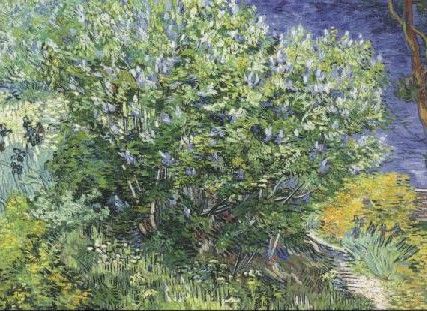 The Lilac Bush. Der Fliederbusch, 1889. 