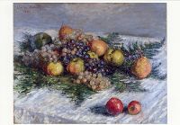 Stilleben mit Birnen und Trauben, 1880 