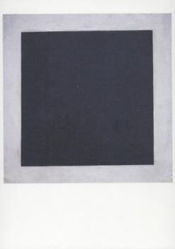 Schwarzes Quadrat auf weißem Grund. Black Square on White Ground. Carre noir sur fond blanc, 1915 