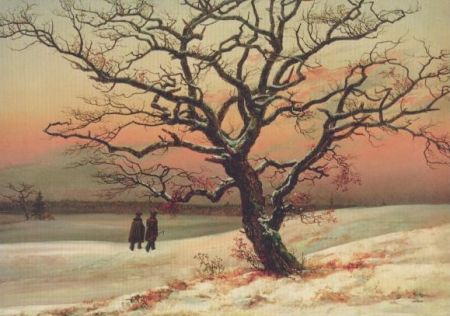 Die alte Eiche im Winter. The old oak in the winter, 1822 