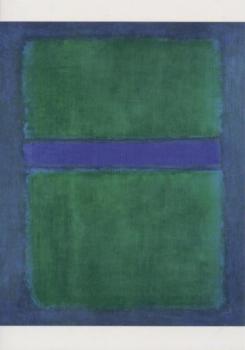Ohne Titel (Grün und Blau). Untitled (Green and Blue). Sans titre (Vert et Bleu), 1957 