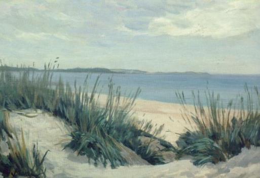 Dünen an der Ostsee. Dunes at the Baltic Sea, 1905 